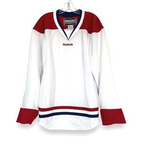 Reebok Montreal Canadiens Hockey Jersey White Small